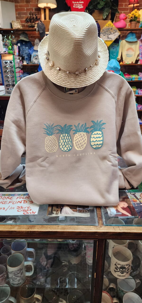 Ladies Pineapple Crew Sweater